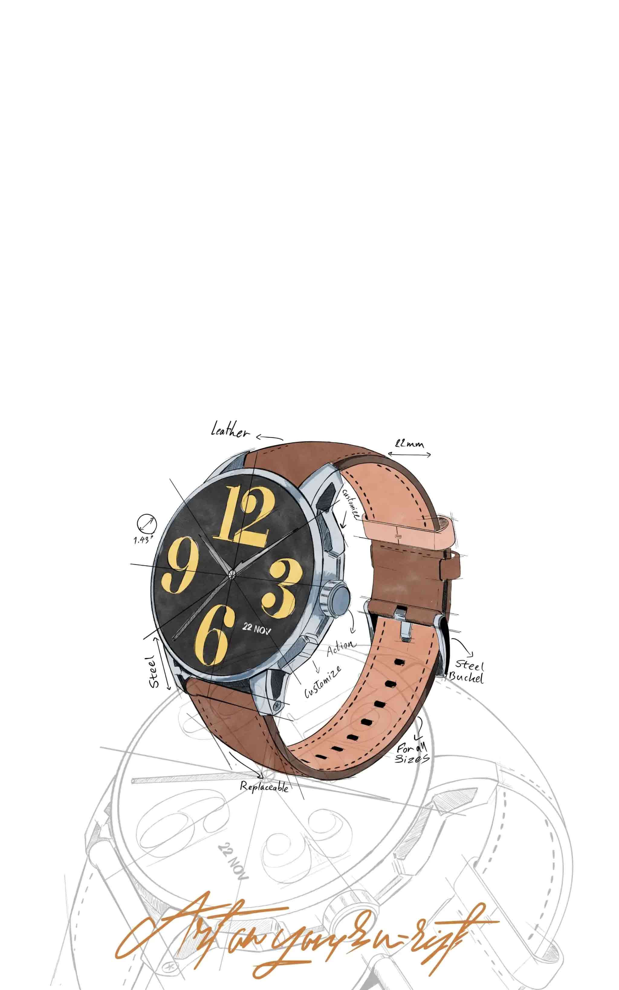 Glorimi Artist Smart Watch